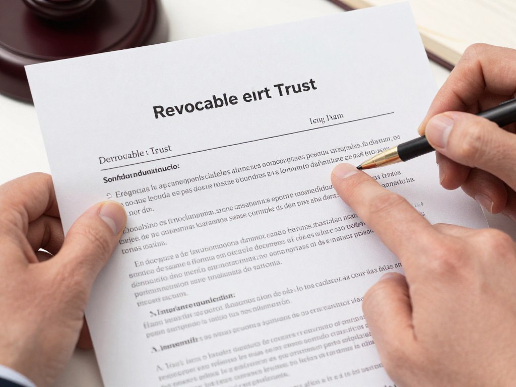 documento legal fideicomiso revocable en español