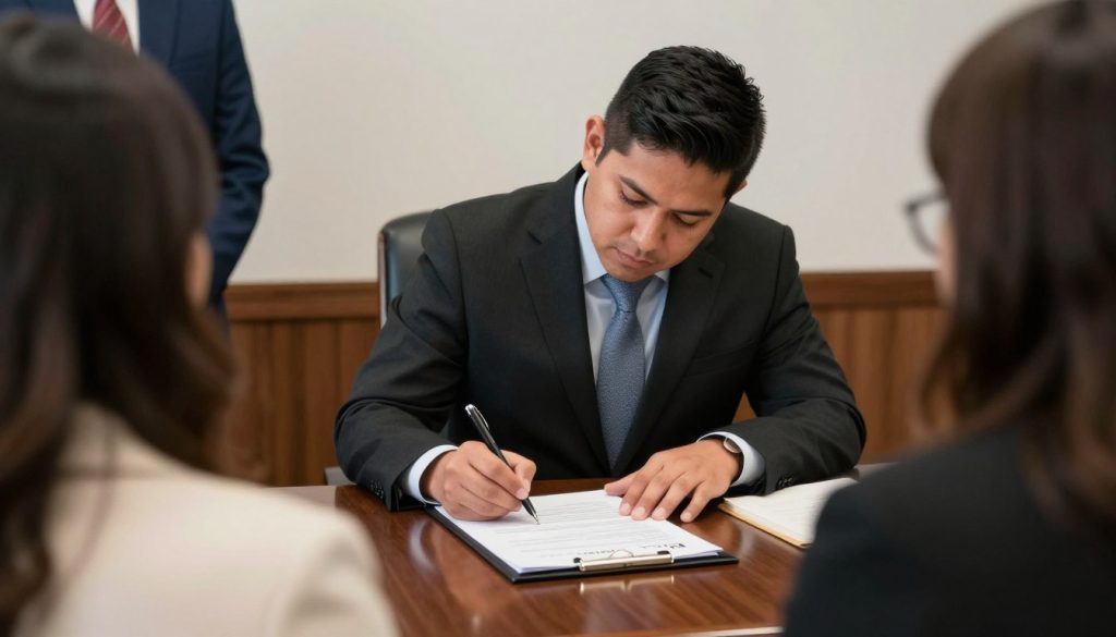 firma testamento notario público testigos validez legal